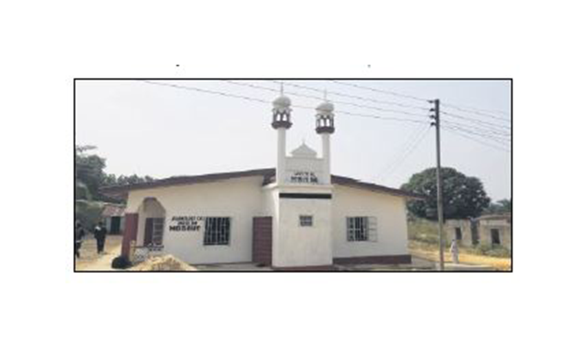 مسجد ’’بیت الاحسان‘‘ بو ریجن سیرالیون کا افتتاح