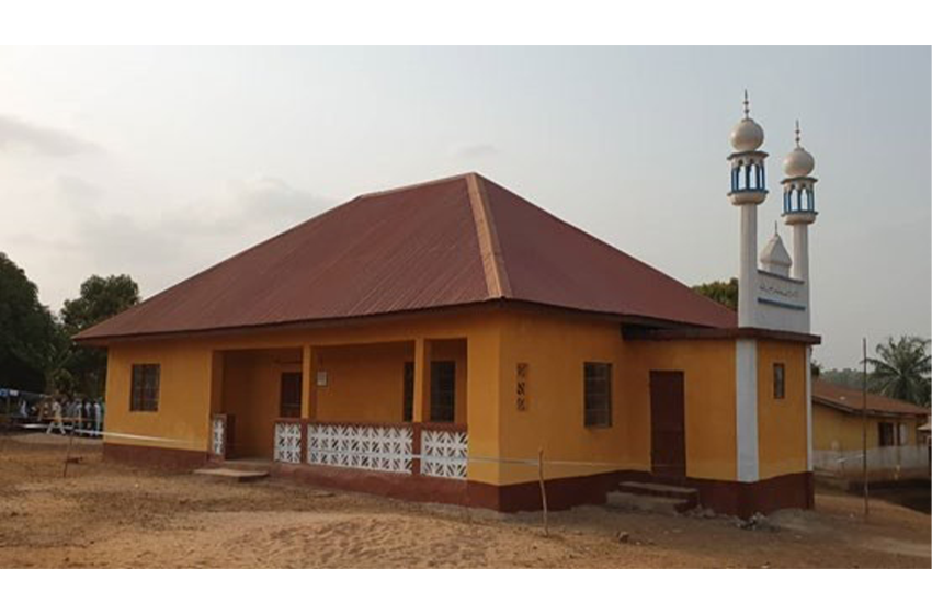 سیرالیون کے پورٹ لوکو ریجن میں مسجد کا افتتاح