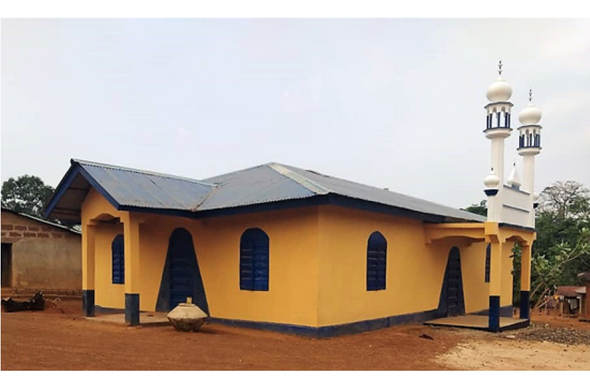 سیرالیون، مشاکا ریجن میں مسجد کا بابرکت افتتاح اور تقریب آمین